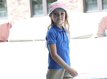 兒童短袖POLO運動服班服定制套裝