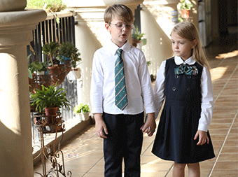 貴族學校幼兒園園服連衣裙秋季套裝