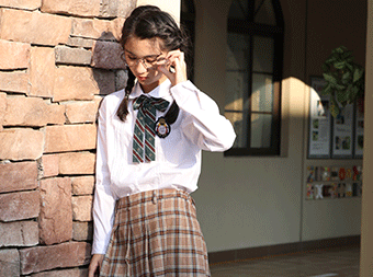 學(xué)生校服定做秋季長(zhǎng)袖襯衫套裝