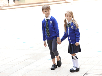 英倫風(fēng)毛衣幼兒園校服秋季羊毛衫長(zhǎng)袖