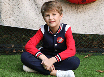 英倫風(fēng)幼兒園校服定做運(yùn)動(dòng)校服套裝