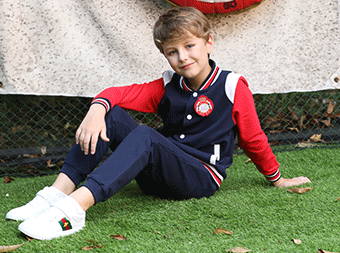 英倫風(fēng)幼兒園校服定做運(yùn)動(dòng)校服套裝