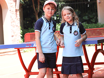 英倫風(fēng)幼兒園校服定制套裝