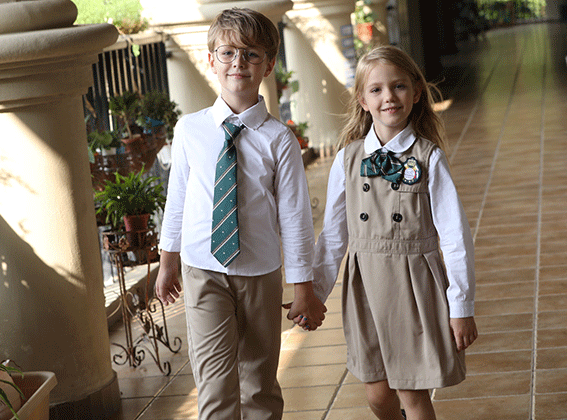 幼兒園校服英式連衣裙套裝