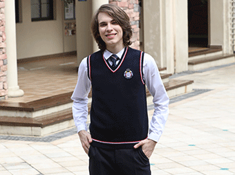 中小學生校服定制秋季毛衣禮服套裝