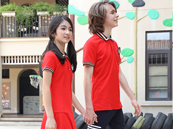 中學(xué)校服夏裝短袖衫